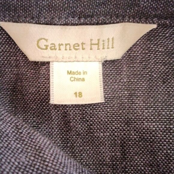 Garnet Hill Linen Shift - Picture 6 of 9